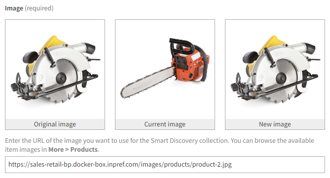 Editing a Smart Discovery collection